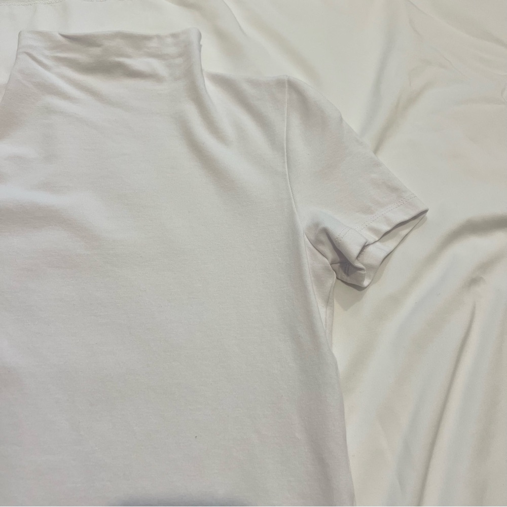 Madewell Short Sleeve Mockneck Tee Size XS - Picture 5 of 8